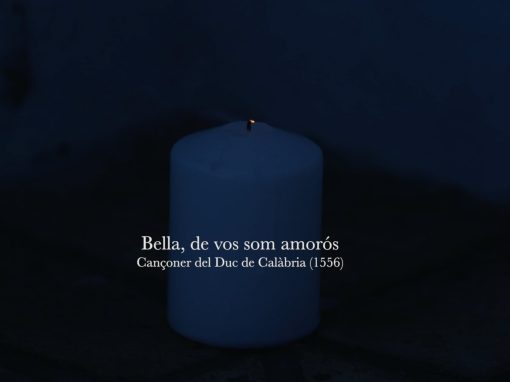 Bella, de vos som amorós by Dolce Rima